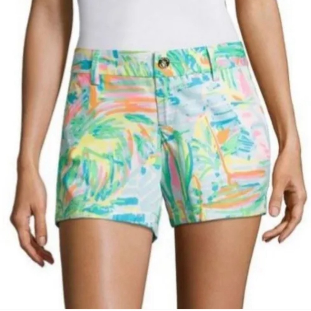 Lilly Pulitzer Callahan shorts in Sea Salt and Sun